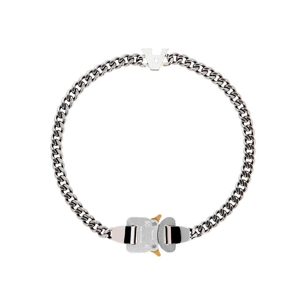 AAUJW0211OT01GRY0002
BUCKLE NECKLACE WITH CHARM